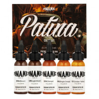 Тату краска Dynamic Colors Patina Color Set (5 пигментов) 30 мл